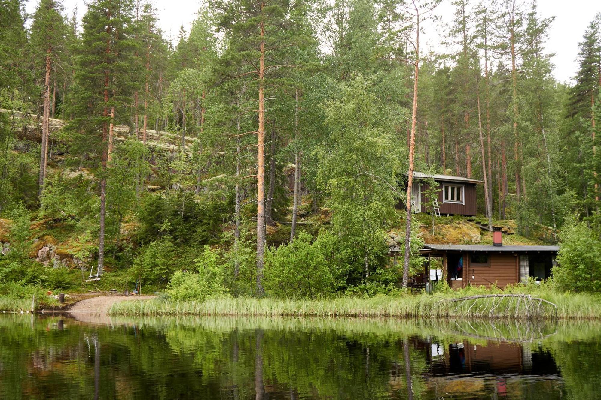 Rantasaunallinen Yksioe Virrat Buitenkant foto